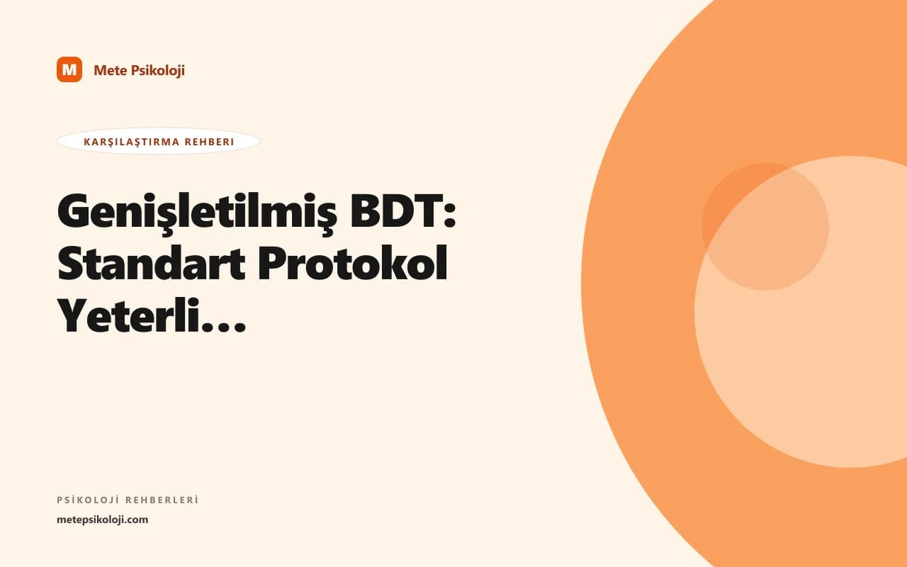 Genişletilmiş BDT: Standart Protokol Yeterli Olmadığında