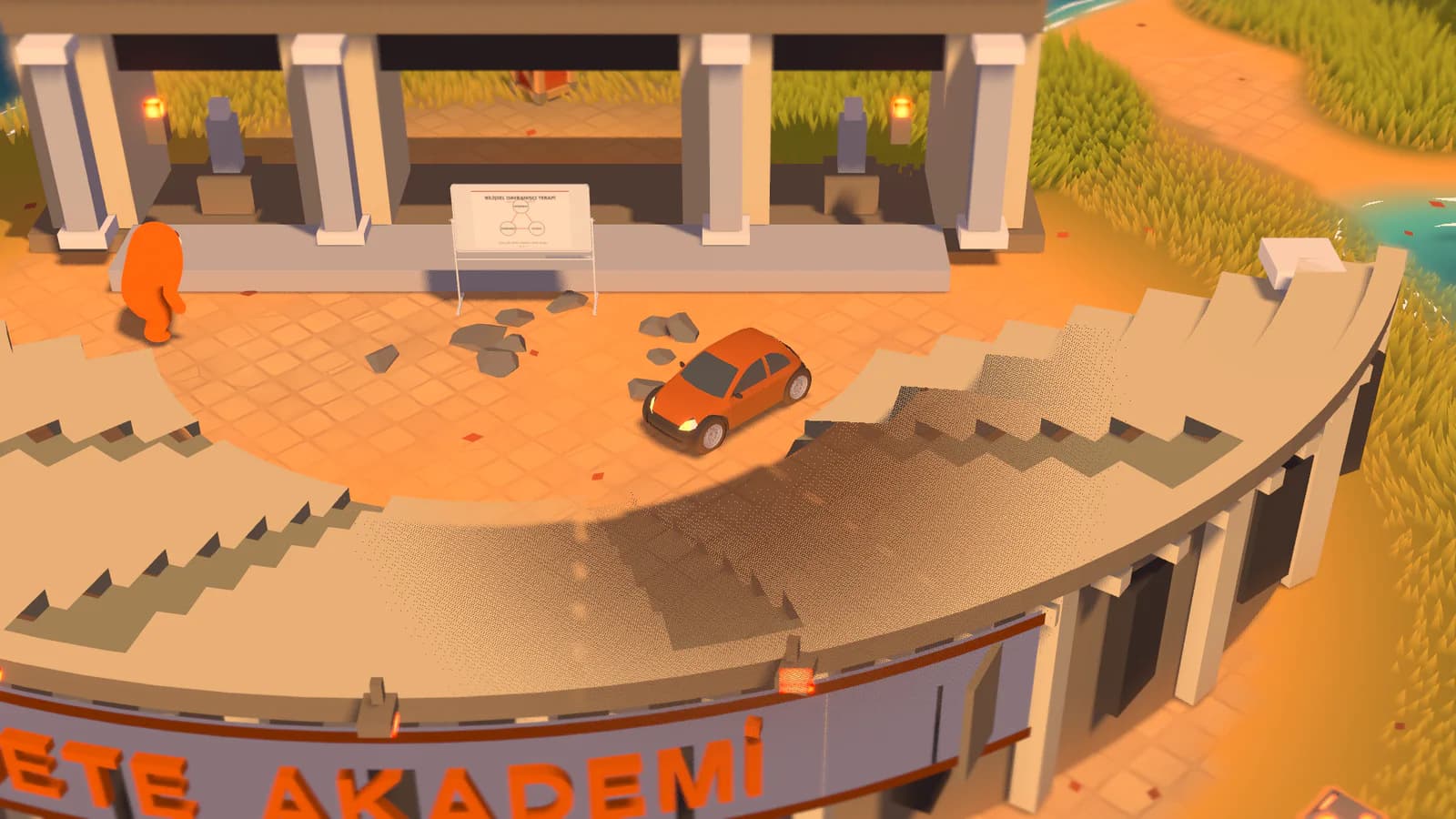 Mete Akademi amphitheatre